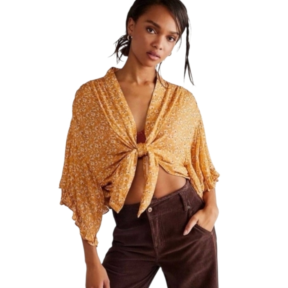 NWOT Free People Calisto Bed Jacket, Size XS